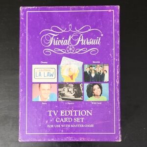Vintage Trivial Pursuit TV Edition Booster Card‎ Set
